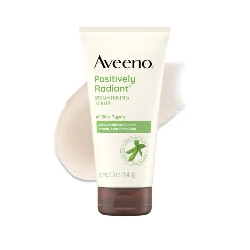 Aveeno Positively Radiant Brightening Exfoliating Daily Face Scrub 5-Ounce