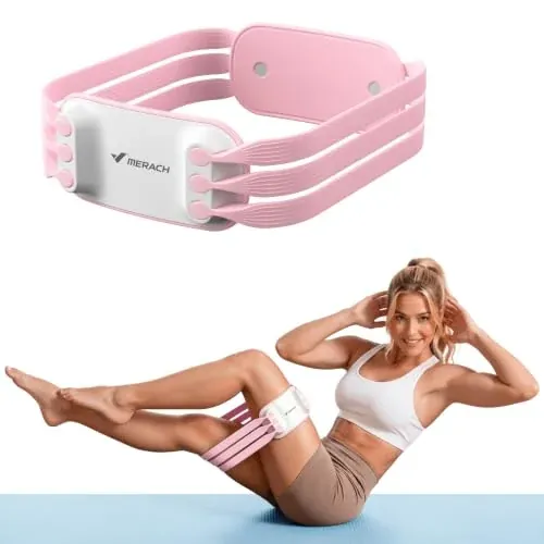 MERACH 3-Level Adjustable 20-70 LBS Resistance Bands