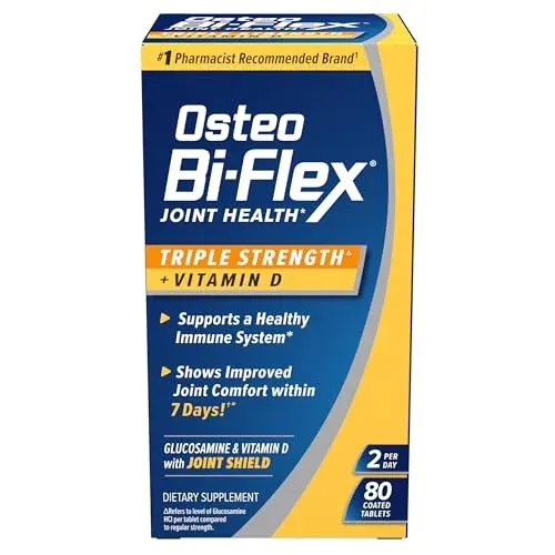 Osteo Bi-Flex Triple Strength Glucosamine Chondroitin Supplement With Vitamin D