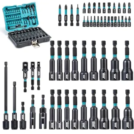 54-Piece Libraton Magnetic Nut Driver Set