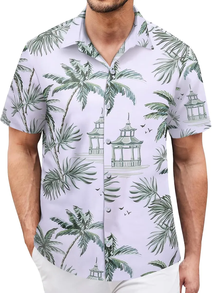 Rioofinx Men’s Aloha Shirt