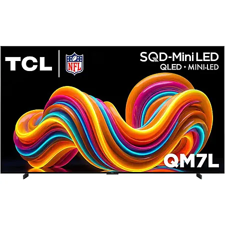 98" TCL 98QM7L 4K UHD 144Hz SQD-Mini-LED QLED Smart TV (2026)