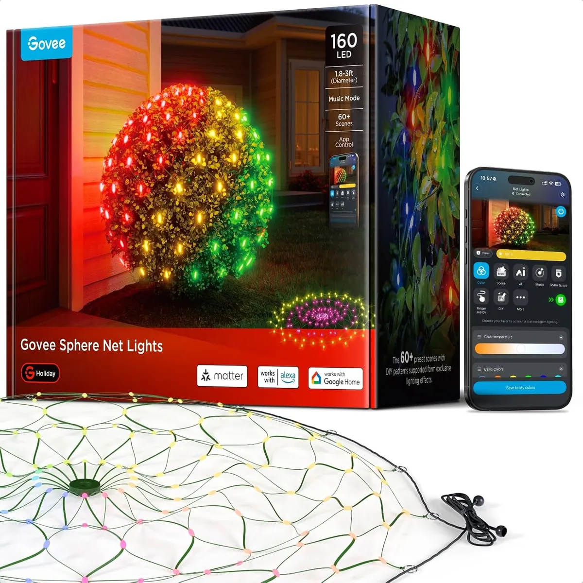 Govee Halloween Sphere Net Lights