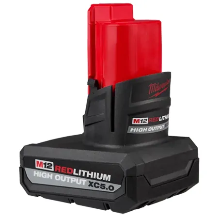 Milwaukee 48-11-2450 M12 Redlithium High Output XC5.0 Battery Pack