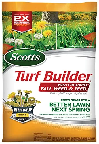 Scotts Turf Builder WinterGuard Fall Weed & Feed3, 34.3-Pound