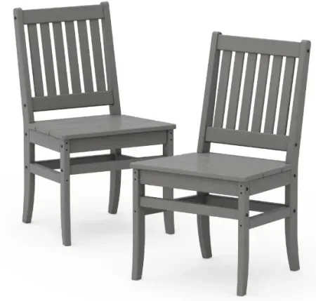 2-Pack Better Homes & Gardens by POLYWOOD Southlake Outdoor Dining Side Chair