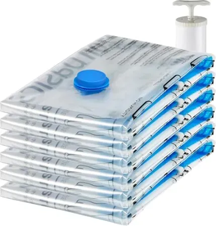 6-Pack Amazon Basics Vacuum Compression Space Saving Storage Bags