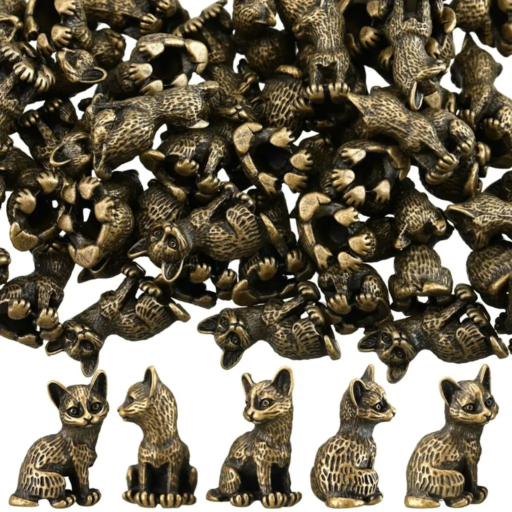 Mini Brass Figurine 50-Piece Sets