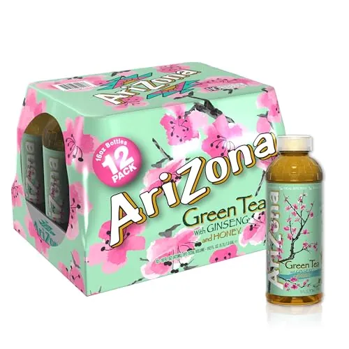 Arizona Green Tea Bottles 16oz 12-Pack