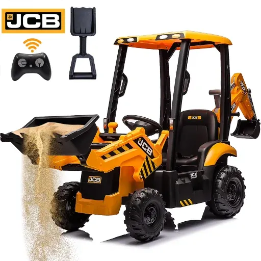 iYofe 12V Kids Ride-On Excavator