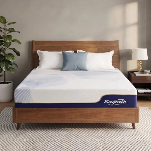 SayTale Medium Firm 8 inch Full Memory Foam Mattress