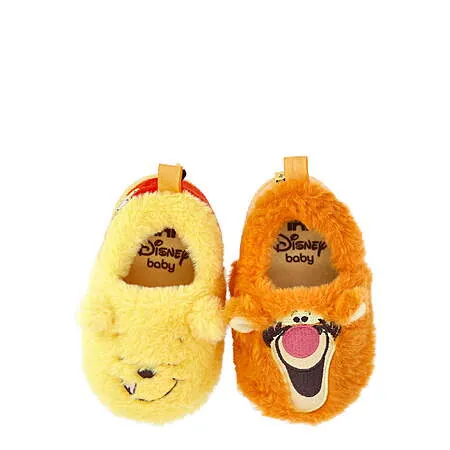 Select Walmart Stores: Disney Baby Boys Winnie the Pooh & Tigger Plush Slippers