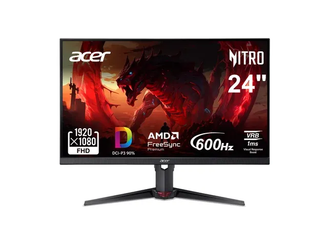 Acer Nitro 24 inch (24.1" viewable) Full HD 1080P 600hz