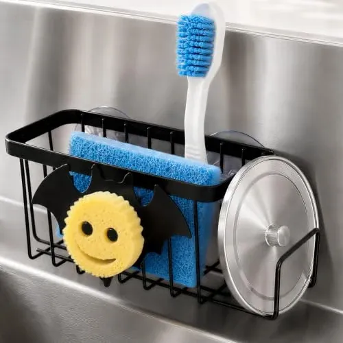 Stainless Steel Sponge Holder for Kitchen Sink