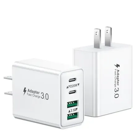 2-Pack Kouemgi USB-C 40W Charger Block