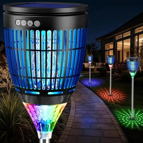 Zechuan 4,200V Solar Bug Zapper
