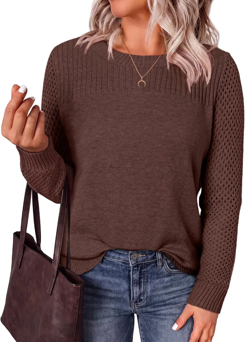 BTFBM Textured Crew-Neck Sweater