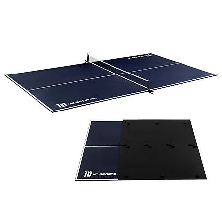 4-Pc MD Sports Official Size Ping Pong Table Tennis Conversion Top w/ Net
