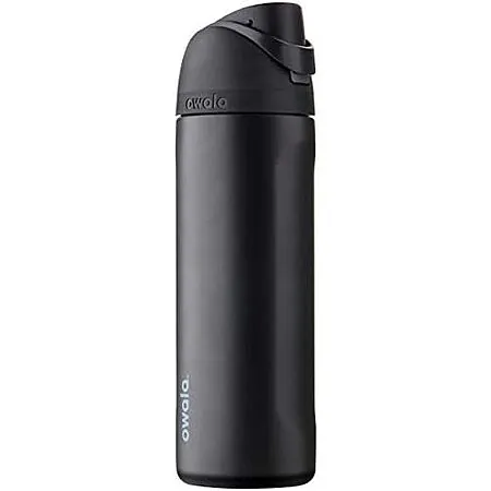 24-oz Owala FreeSip Stainless Steel Water Bottle (Very, Very Dark)