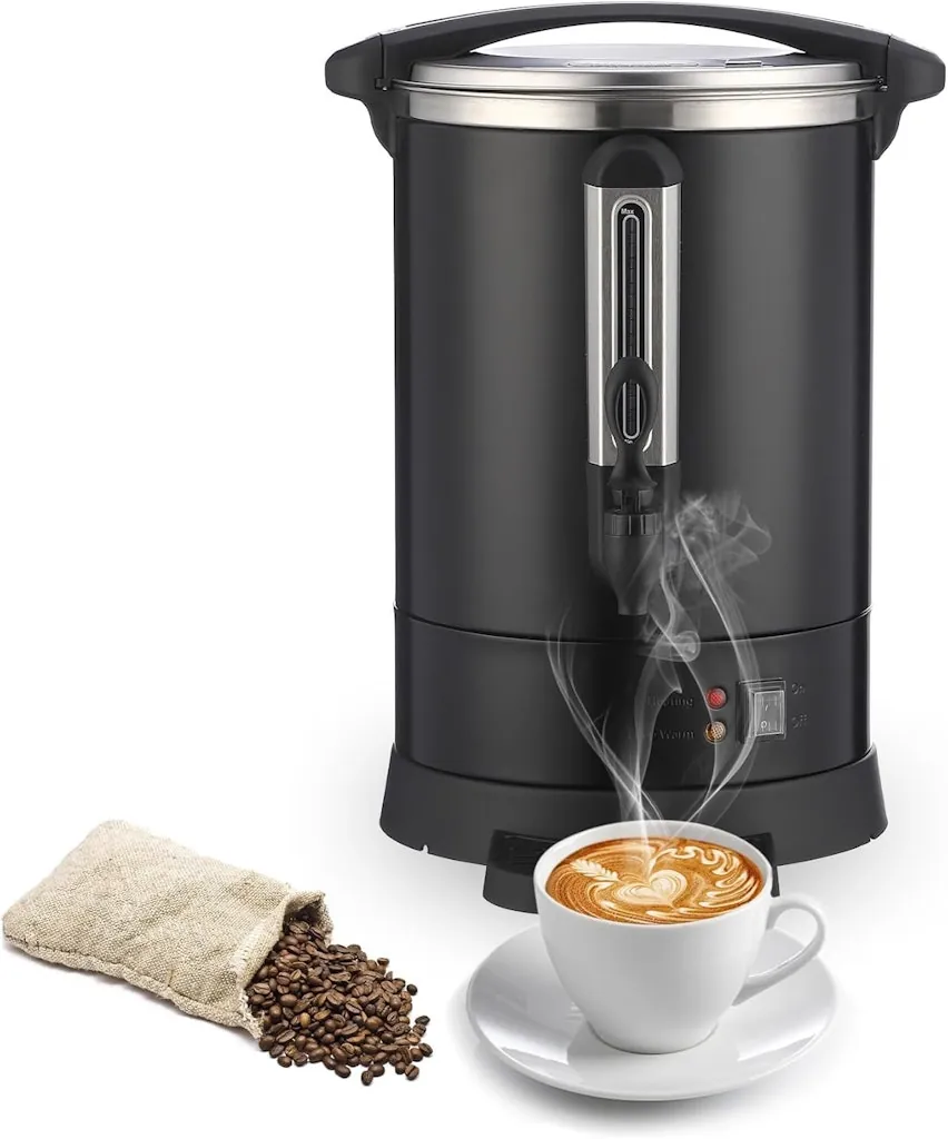 GarveeHome 14L Double Wall Stainless Steel Coffee Urn