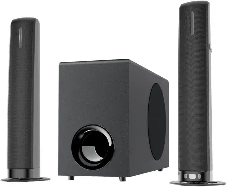 Assistrust 2.1CH Sound Bar w/ Subwoofer 110W Home Theater Sound System