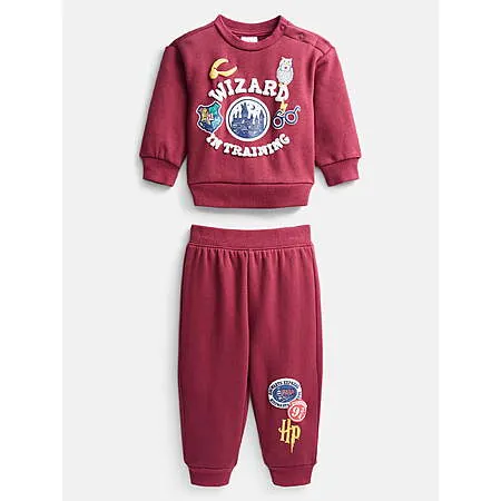 2-Pc. Baby Boys Fleece Sweatshirt & Pants Set (Harry Potter, Hello Kitty & More)
