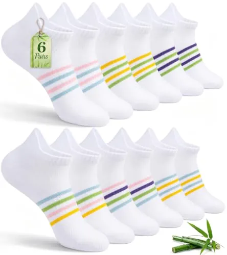 Moisture Wicking Ankle Socks for Women