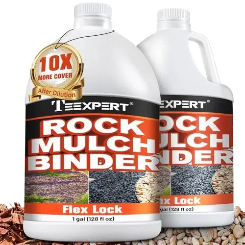 Teexpert Mulch and Rock Glue 2-Gallon