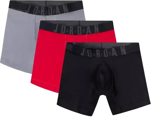 Jordan Men's Flight Modal Boxers 3-Pack (Gym Red)