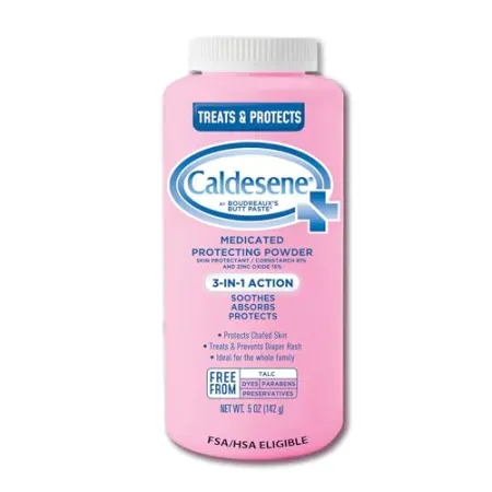 5oz Caldesene Medicated Protecting Body Powder with Zinc & Cornstarch
