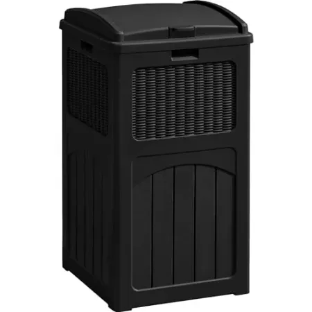 Greesum 33-Gallon Outdoor Trash Can w/ Lid