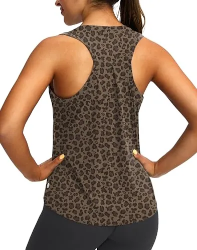 G Gradual Women's Racerback Workout Tank Tops