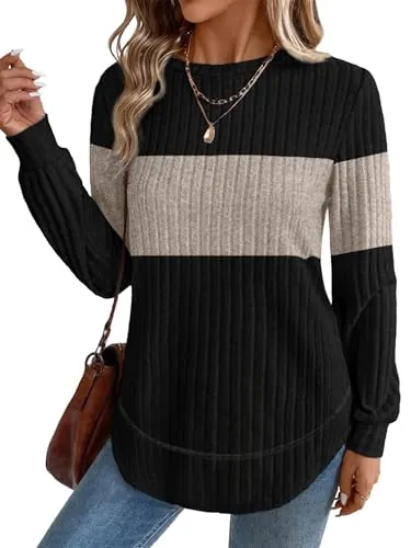Womens Tunic Tops Sweaters