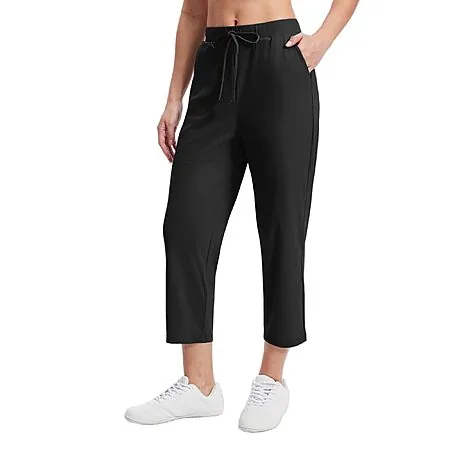 Alaroo Women's 7/8 Stretch Ankle High Waisted Travel Pants (Various)