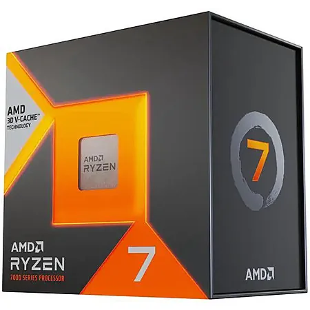 AMD Ryzen 7 7800X3D AM5 CPU + 750W Corsair CX750 80+ Bronze ATX Power Supply
