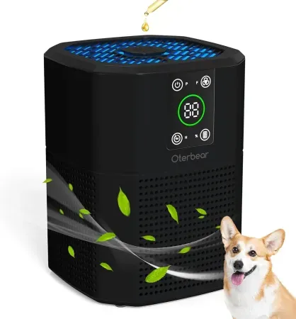 Oterbear Room Air Cleaner w/ H13 True HEPA Filter w/ Sleep Mode