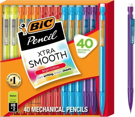 40-Pack BIC Xtra-Smooth Mechanical Pencils