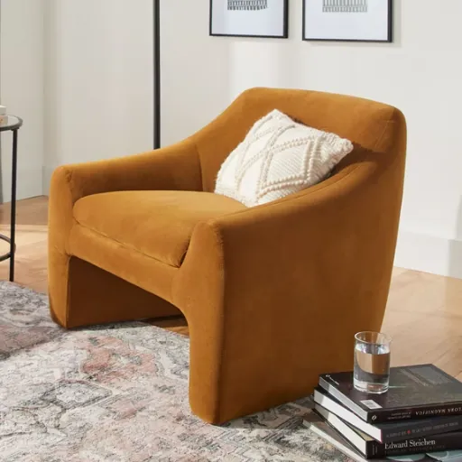 Better Homes & Gardens Emerson Curvy Accent Chair