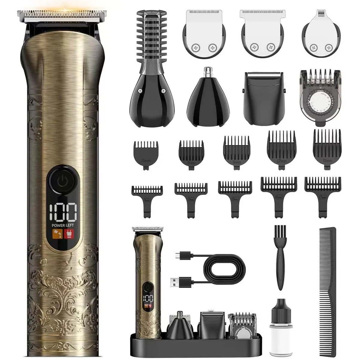 Solati Beard Trimmer for Men Professional Hair Clippers Kit