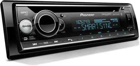 Pioneer DEH-S7200BHS 1-Din CD Car Stereo with Bluetooth, USB/AUX HD Radio