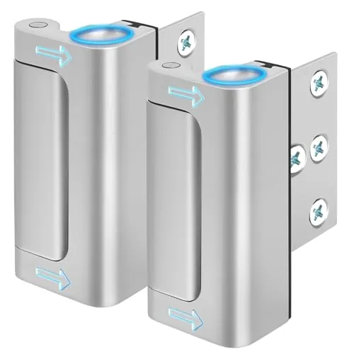 Childproof Door Safety Locks 2-Pack