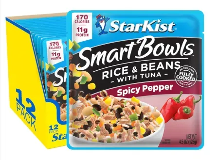 12-Pack StarKist Smart Bowls (4.5oz pouches)