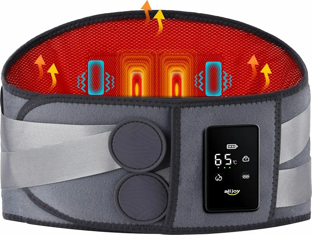 Alljoy Cordless Heating Pad for Back