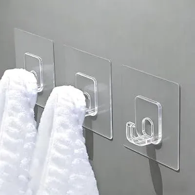 Heavy Duty Adhesive Shower Hooks