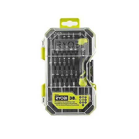 38-Pc RYOBI Precision Screwdriver Set