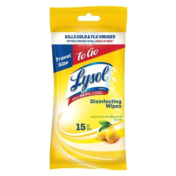 Lysol To Go Disinfectant Wipes with $1 Walmart Cash