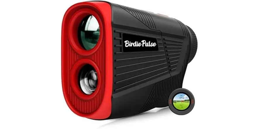 Birdie Pulse Golf Rangefinder with Slope & Magnet 1300Y