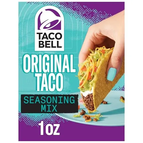Taco Bell Taco Seasoning Mix, Original, 1 oz Packet