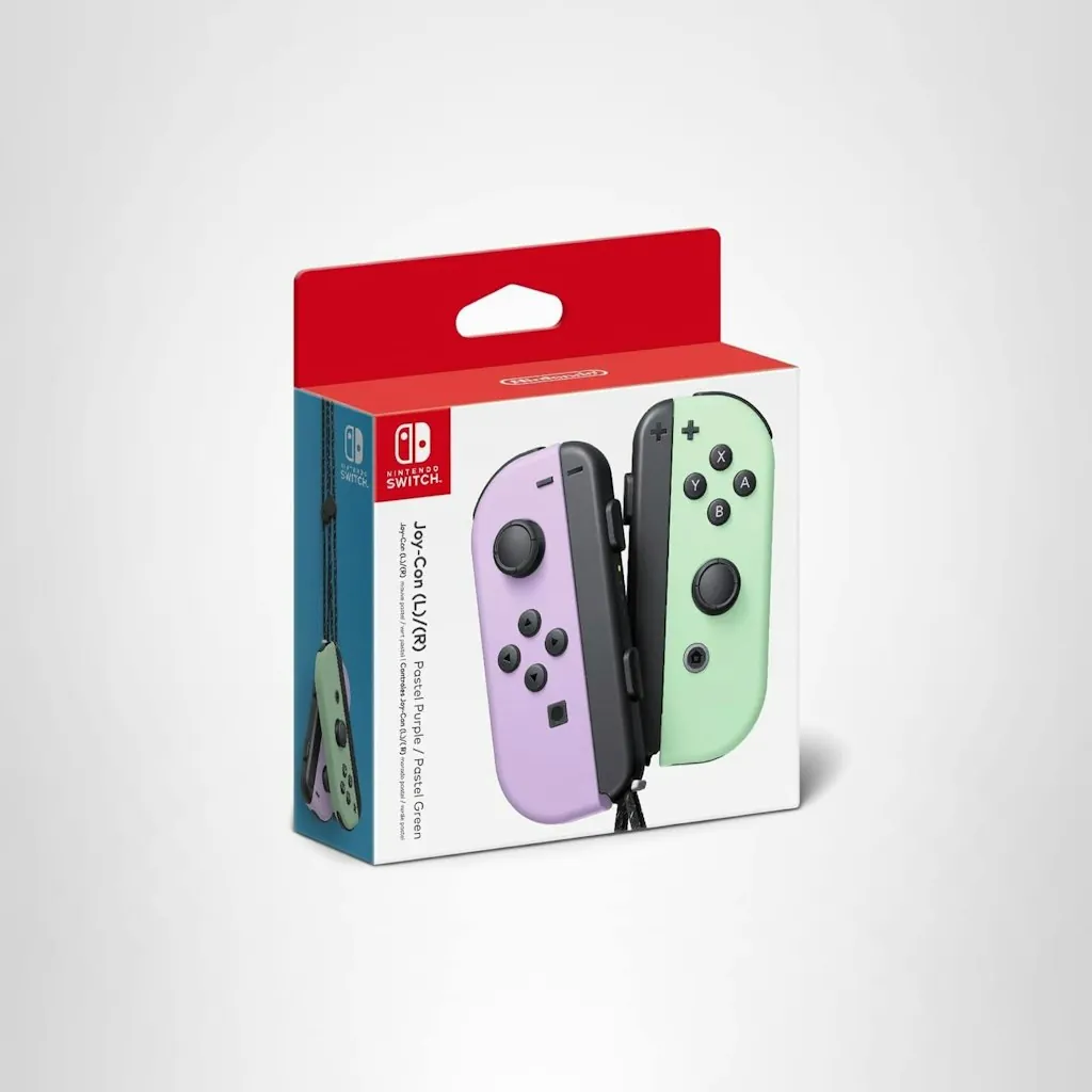 Nintendo Joy-Con (L)/(R) Pastel Purple/Pastel Green Controller Set