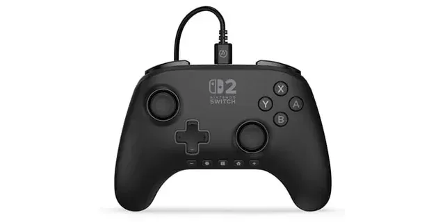 PowerA Advantage Wired Controller for Nintendo Switch 2 - Officially Licensed, Hall Effects, Mappable Buttons, Pro Controller, C Button, On-board Audio Controls